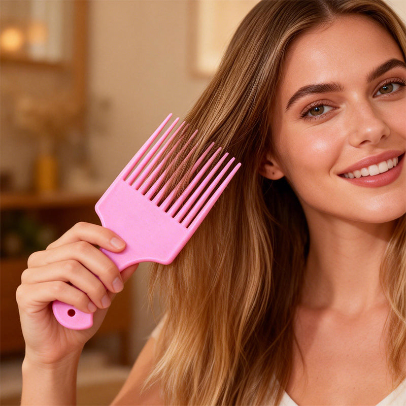 aurawand Three in one comb set, made of wheat straw material, natural and environmentally friendly